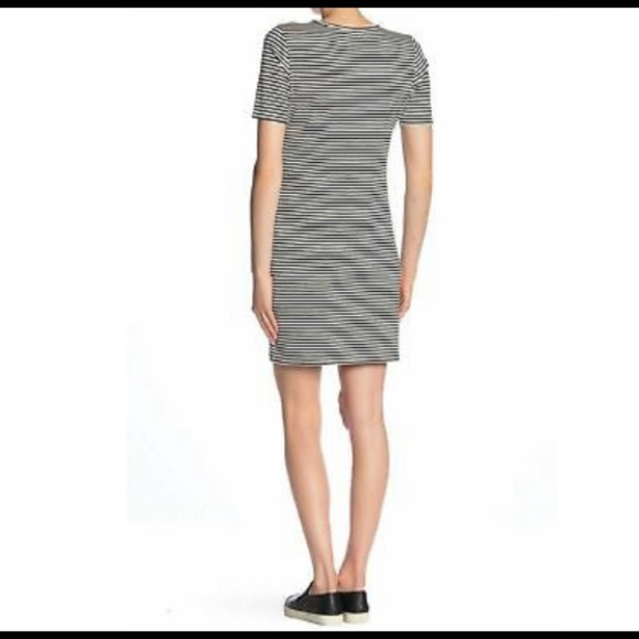 Current Elliott NWOT Leighton Dress/striped/zipper - Picture 3 of 3